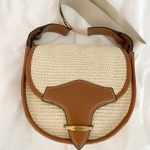 Perfect for summer! Isabel Marant Raffia Cross-Body Botsy Bag